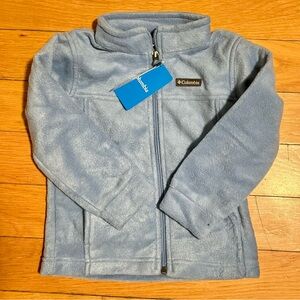 NWT 4T Columbia Blue Fleece Jacket